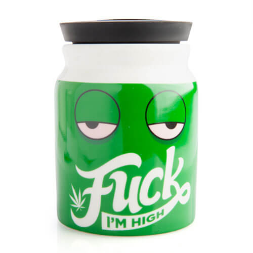 F*ck I'm High Stash It! Storage Jar