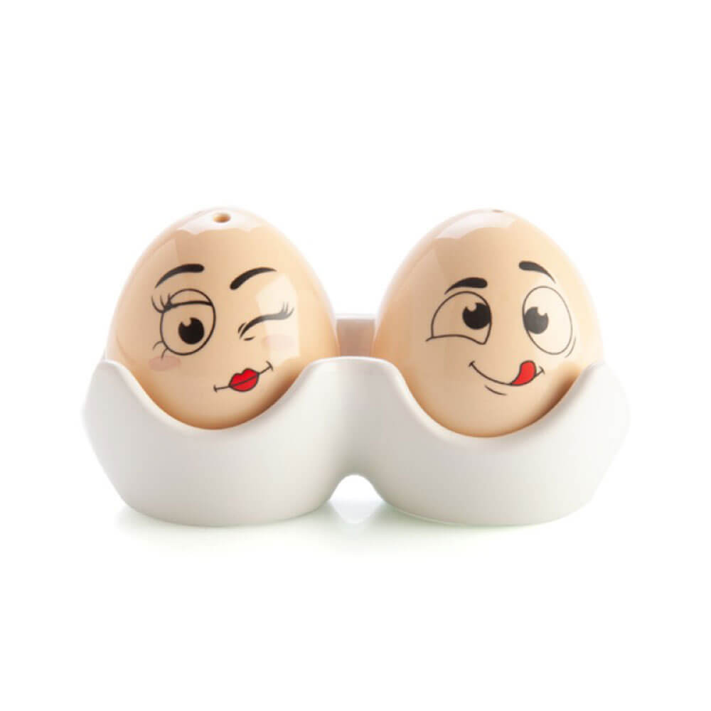 Eggheads Salt & Pepper Set