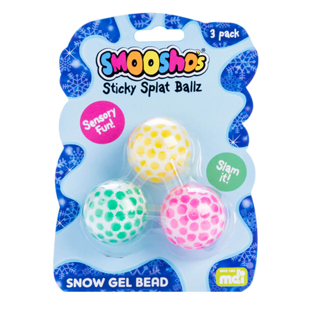 Smooshoの粘着性のスプラットBallz（3のセット）