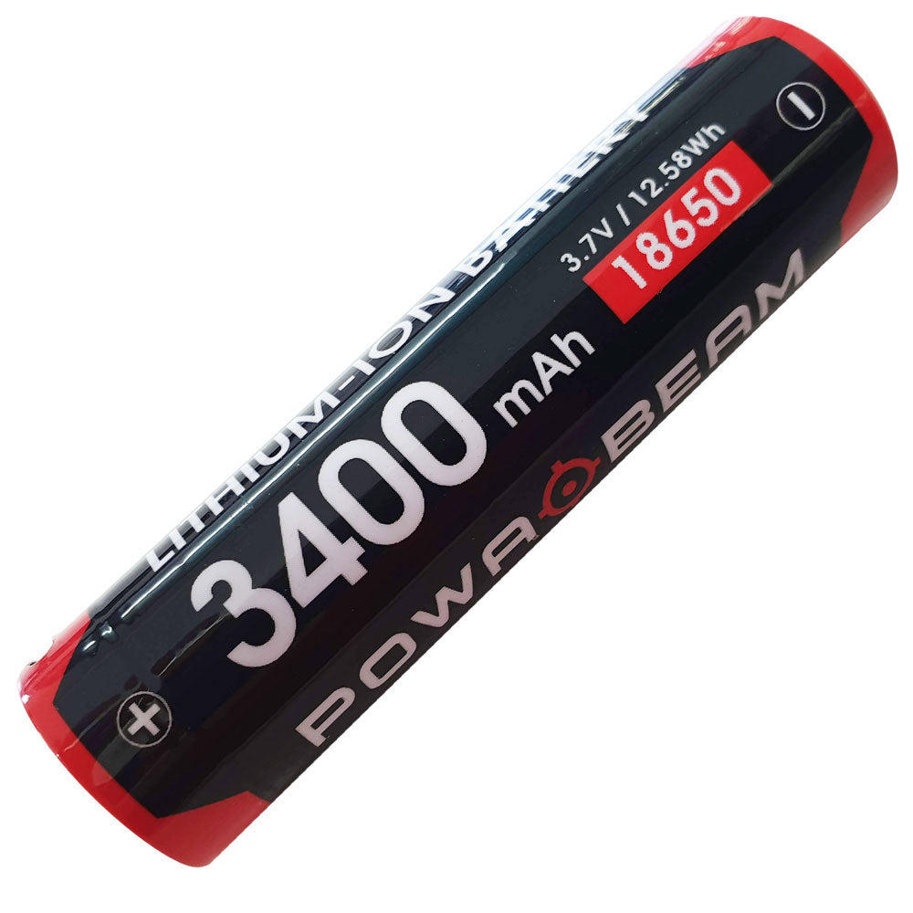 Powa Beam 18650 USB laddningsbart facklabatteri