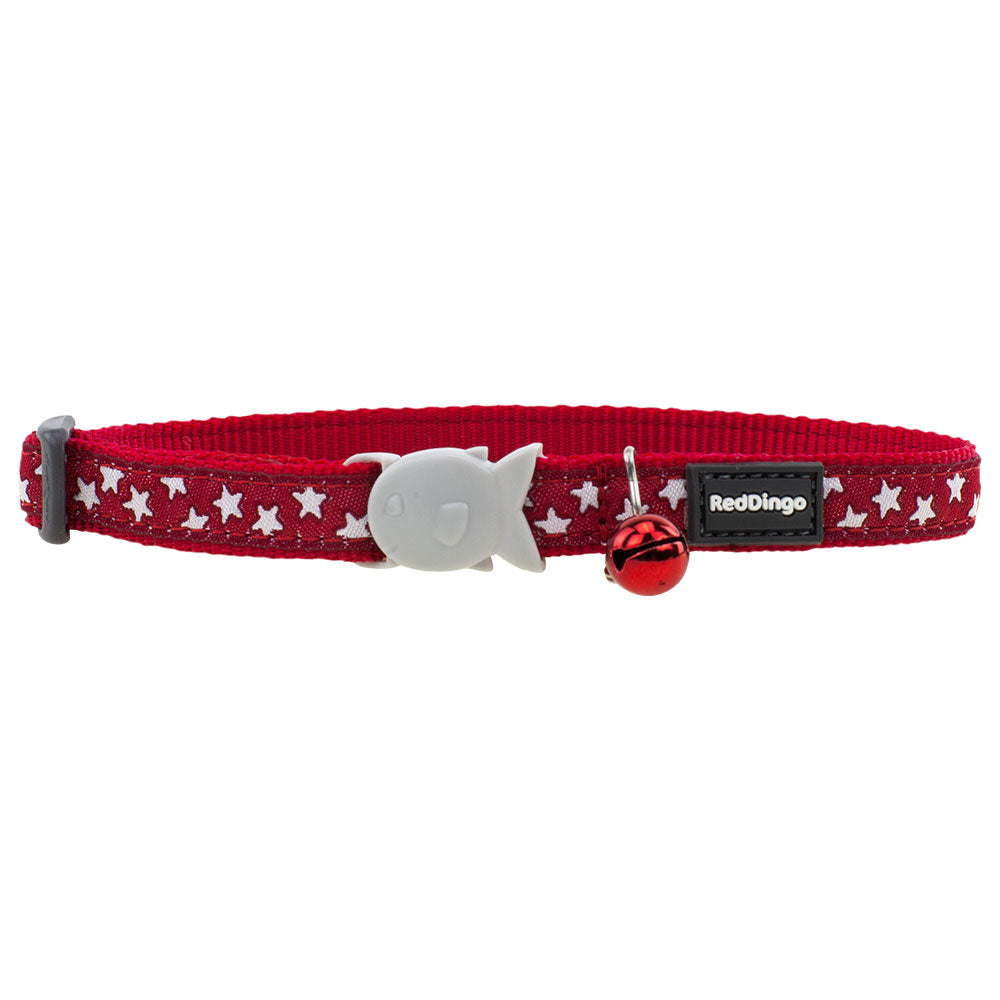 Collar de gato con diseño de estrellas