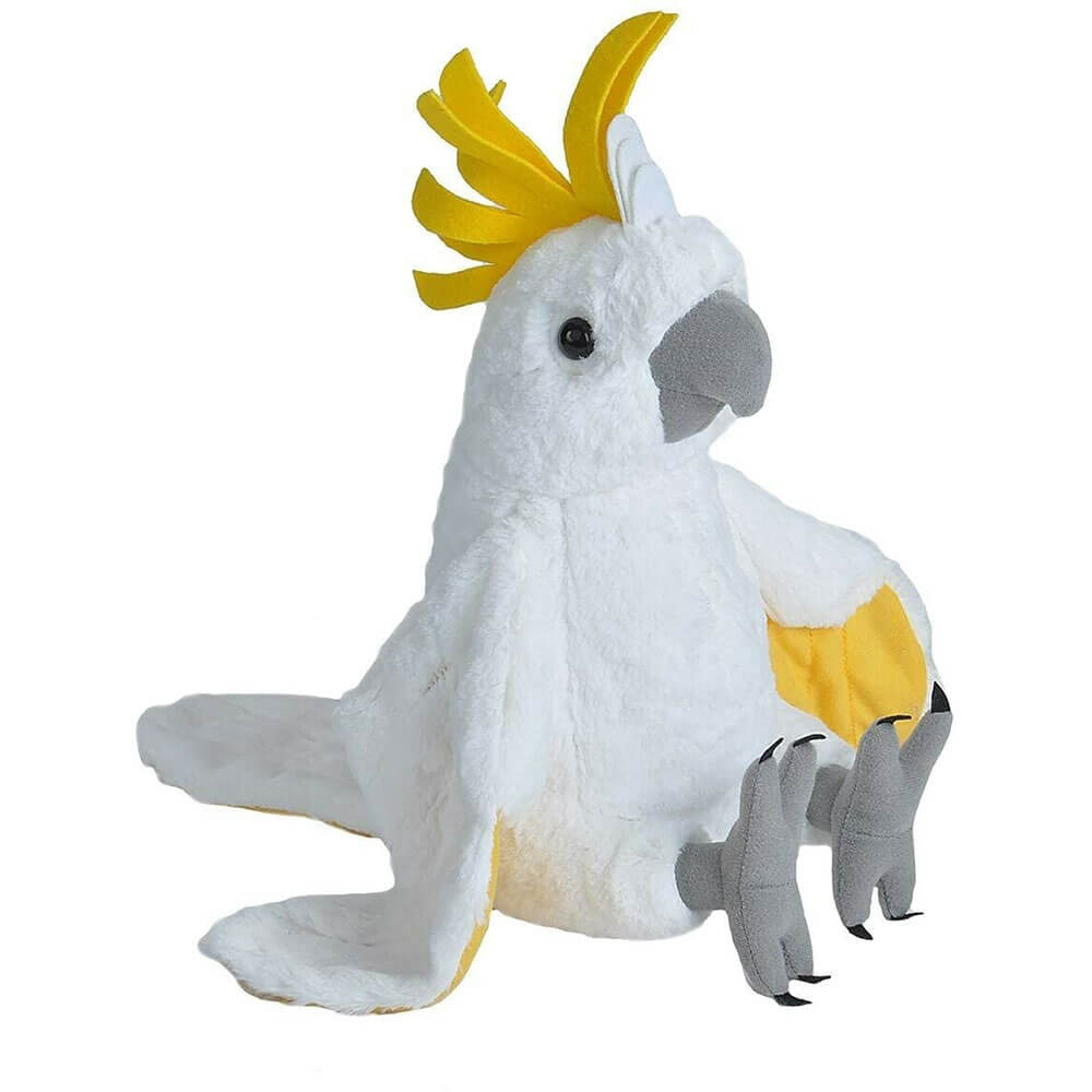 Cockatoo Crested Stuffed Animal 12"