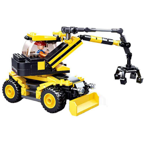 Model Bricks Town Excavator/Lifter 195pcs