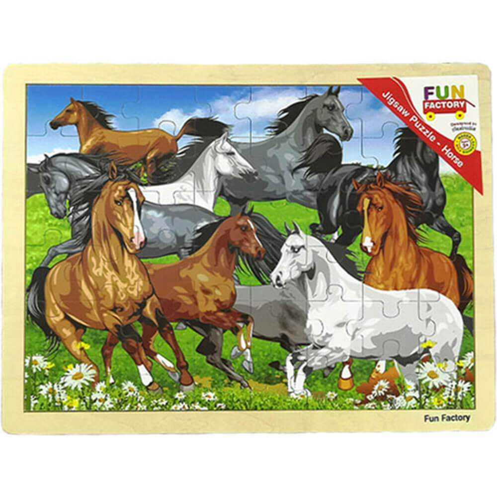 Puzzle en bois en bois 48pcs