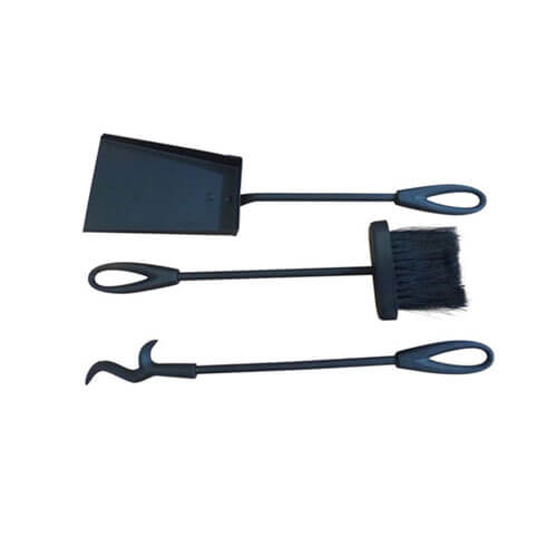 FireUp 3pc Fire Tool Set w/ Stand (21x60cm)