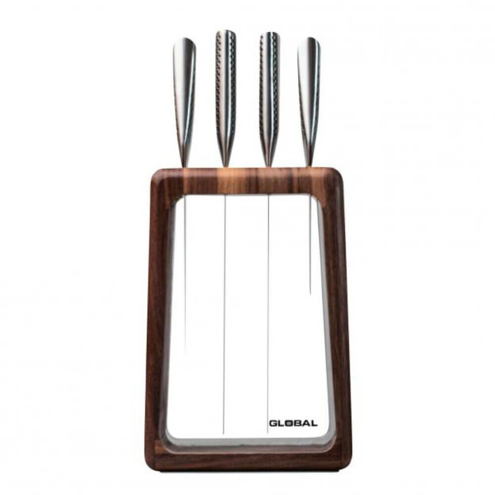 Global Knives Hashira Knife Block Set (5 %)