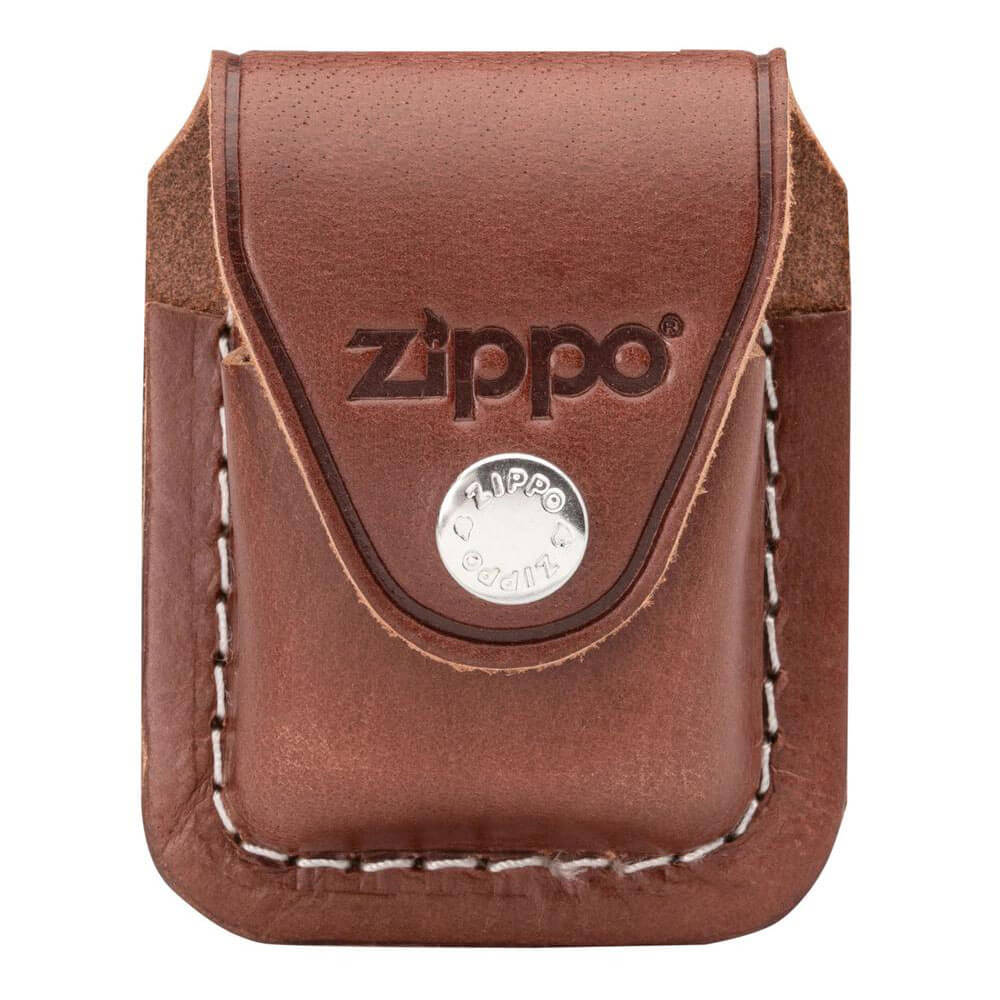 Zippo-Zubehörtasche aus Leder mit Clip