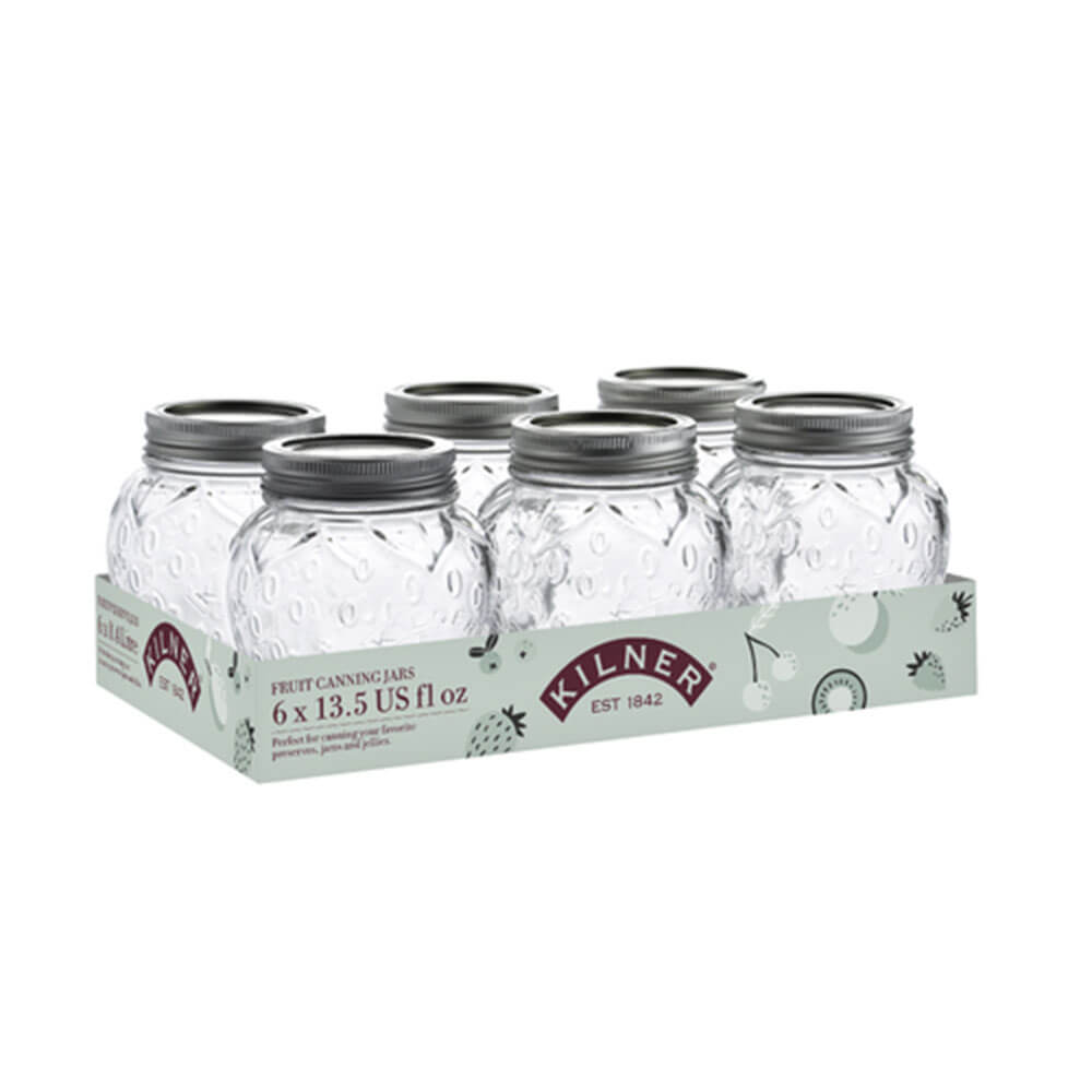 Kilner Strawberry Fruit Peseve Jar 400 ml