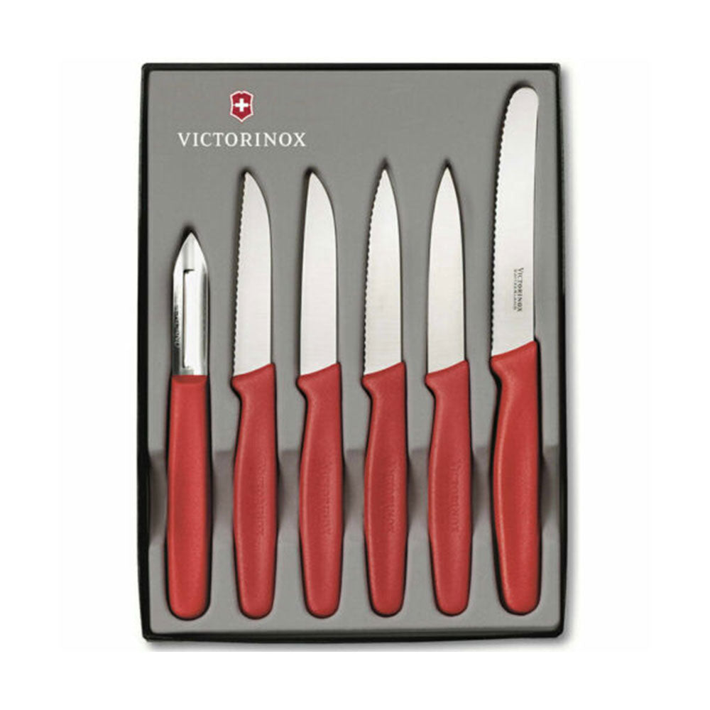 Victorinox Paring Knife Set W/ Nylon Hendle 6pcs