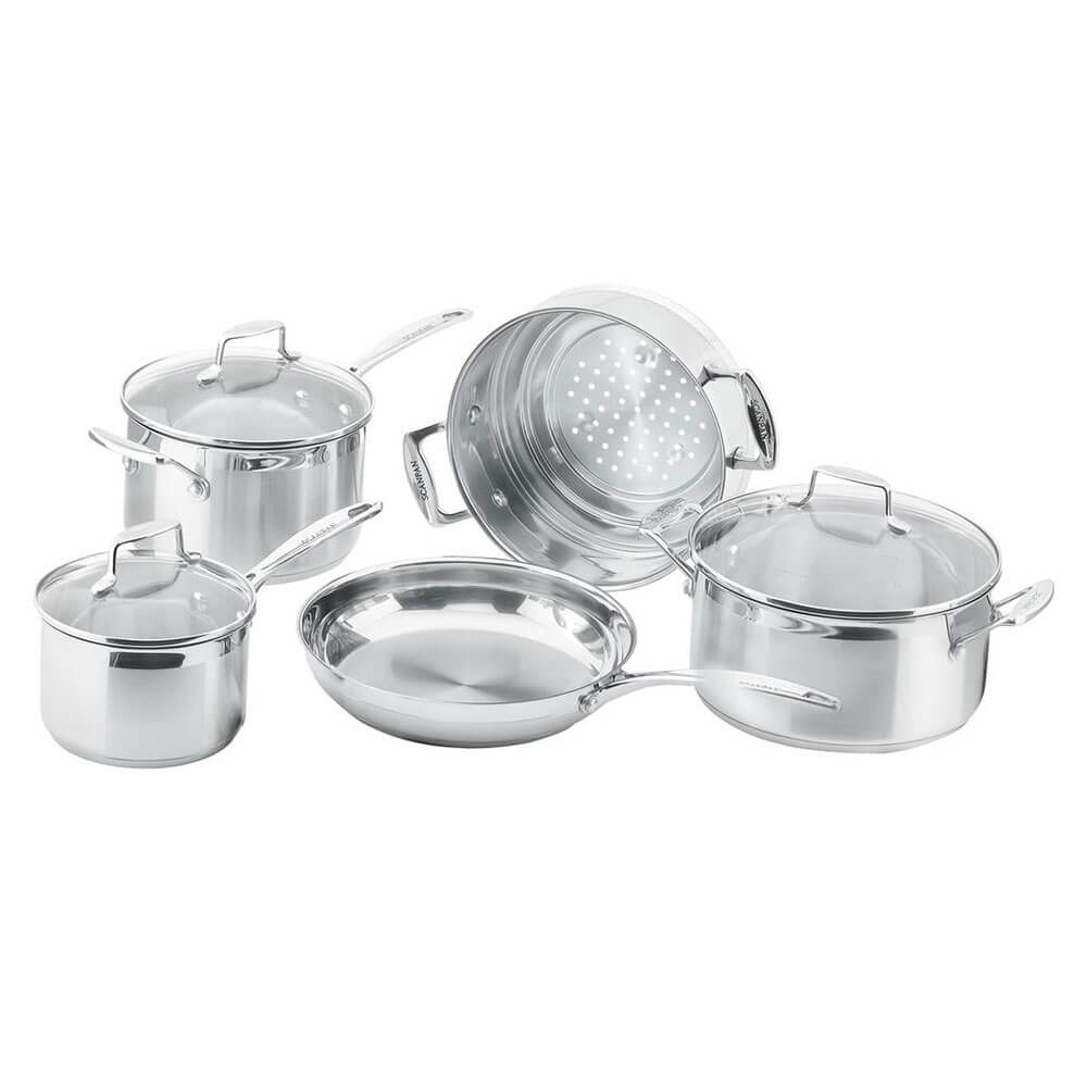 Conjunto de utensílios de panela de impacto da varredura (5pcs)