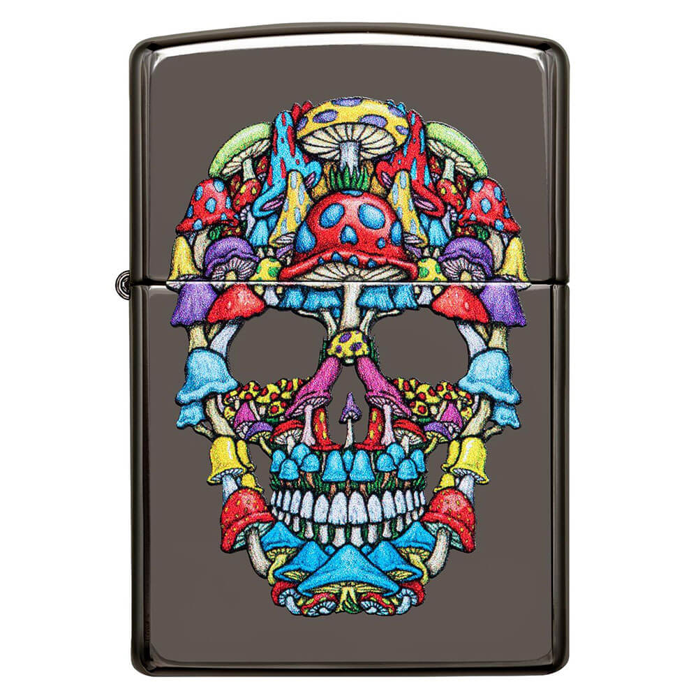 Zippo Ice Coloured Skull Lighter