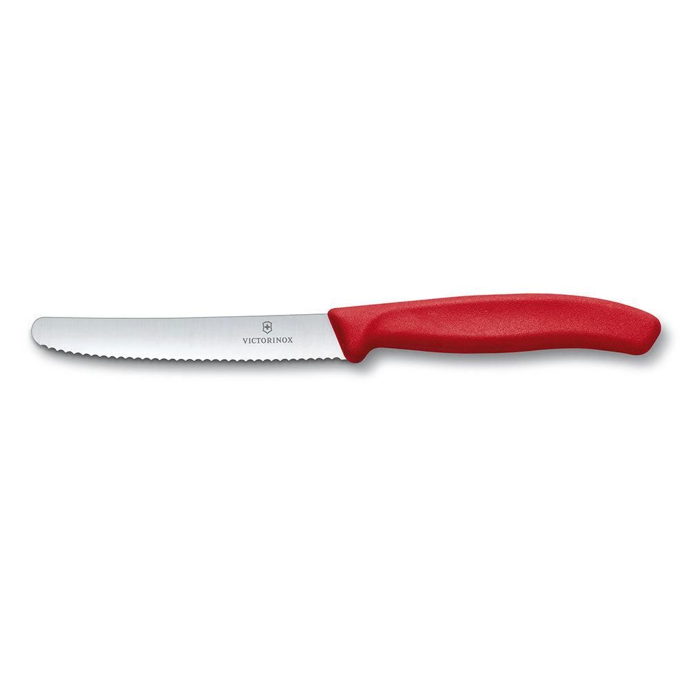 Classic Round Tip Wavy Edge Steak and Tomato Knife 11cm