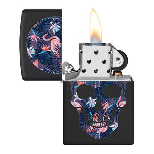 Zippo Flemingo Skull Design Lighter