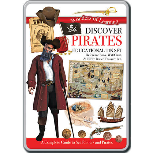 Wonders of Learning Discover Pirates Tin Set