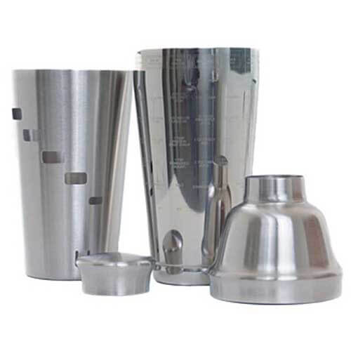 Stainless Steel Dial-A-Drink Cocktail Shaker