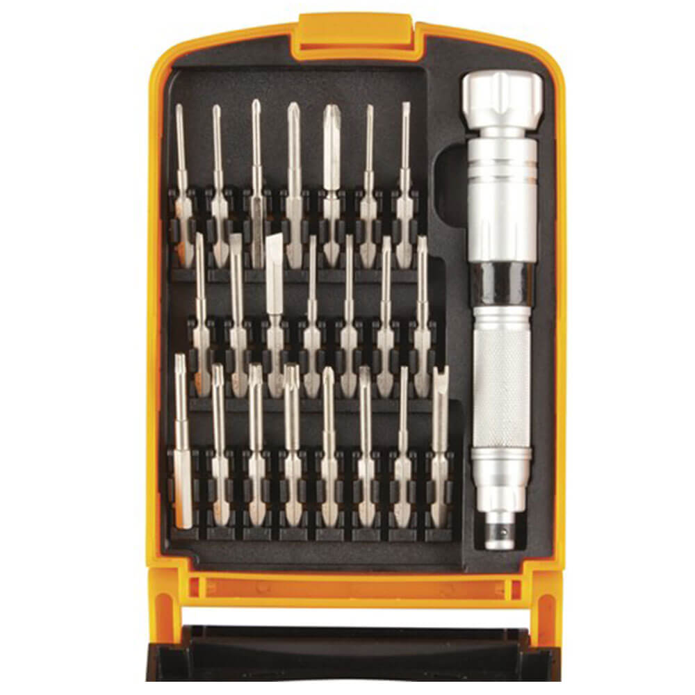 22 Piece Long Bit Screwdriver Set w/ Case