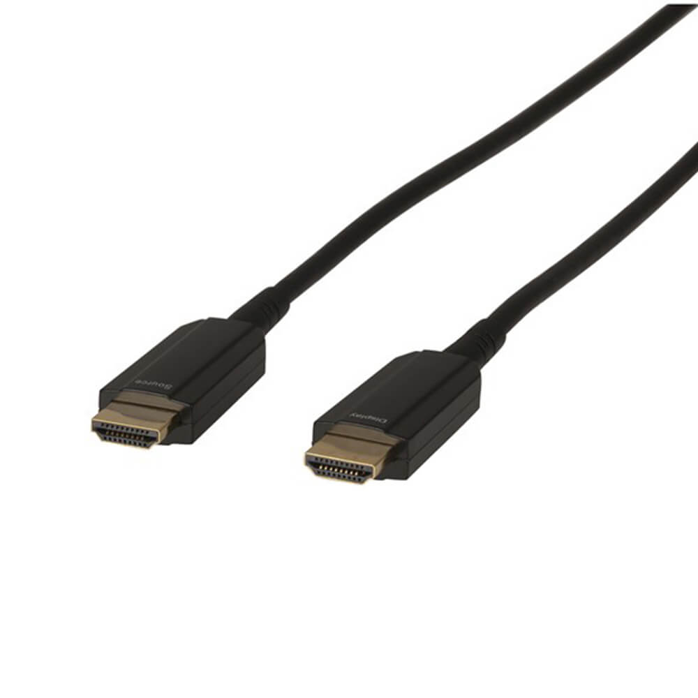 Cable de fibra óptica HDMI de Concord 4K (enchufe-plug)