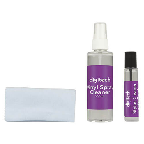 Vinyl Record System Clean Kit w/ Spray/Microfibre (100/25mL)