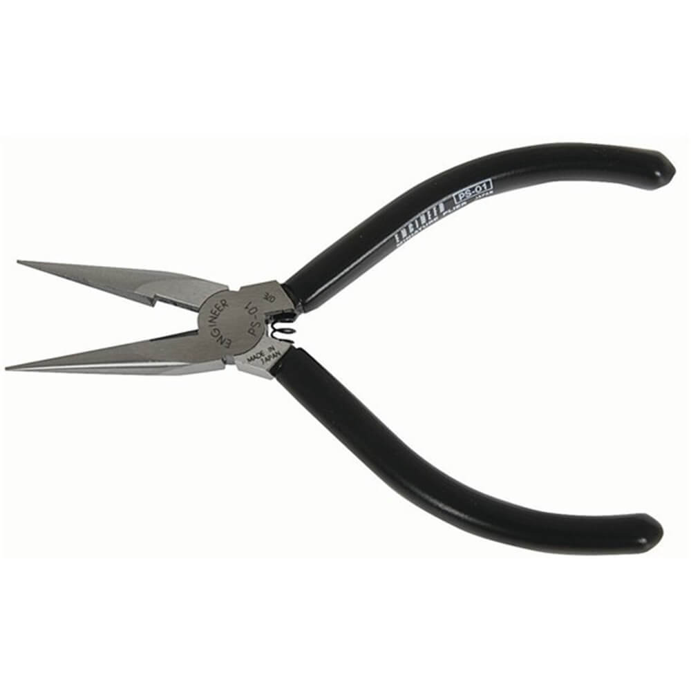 Precision Carbon Steel Long Nose Pliers (125mm)