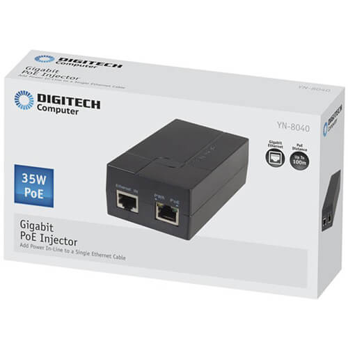 Gigabit PoE Injector (35W)