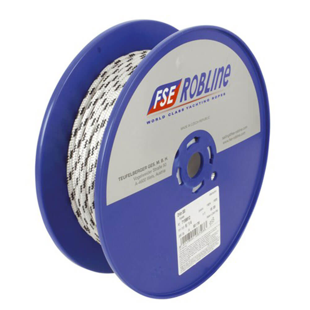 Rope DBL Braided-Polyester 6 mm 100m Roll