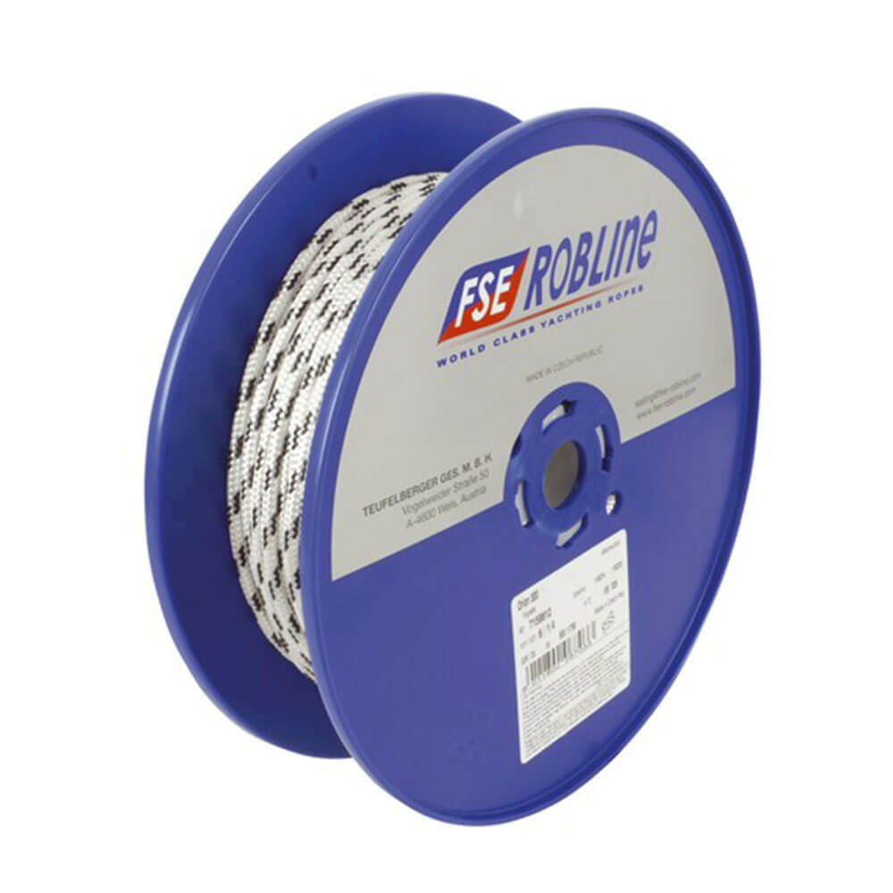 Rope DBL Braided-Polyester 8 mm 100m Roll