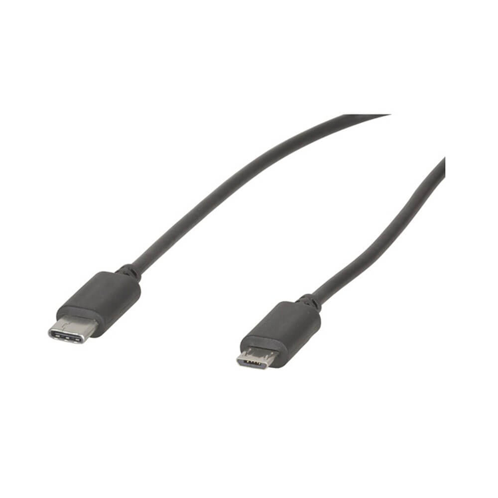 USB 2.0 tipo-C enchufe para enchufar el cable 1.8m