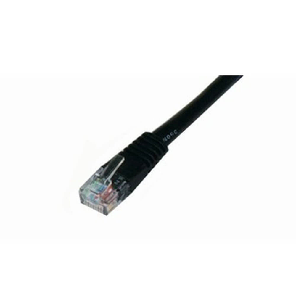 Cat5e crossover -kabel (zwart)