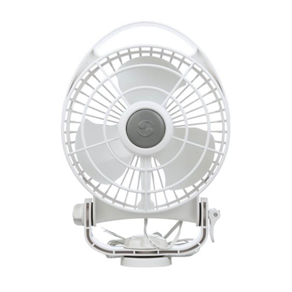 Bora Variable Speed Hard Wired Fan 12VDC White 6"