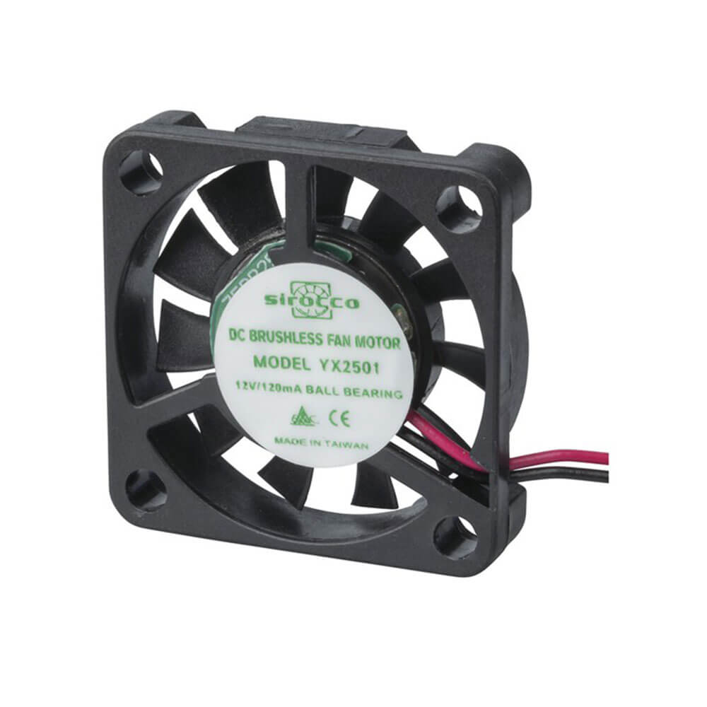 Ventilador de rodamiento de bolas de alambre de Sirocco (12VDC)