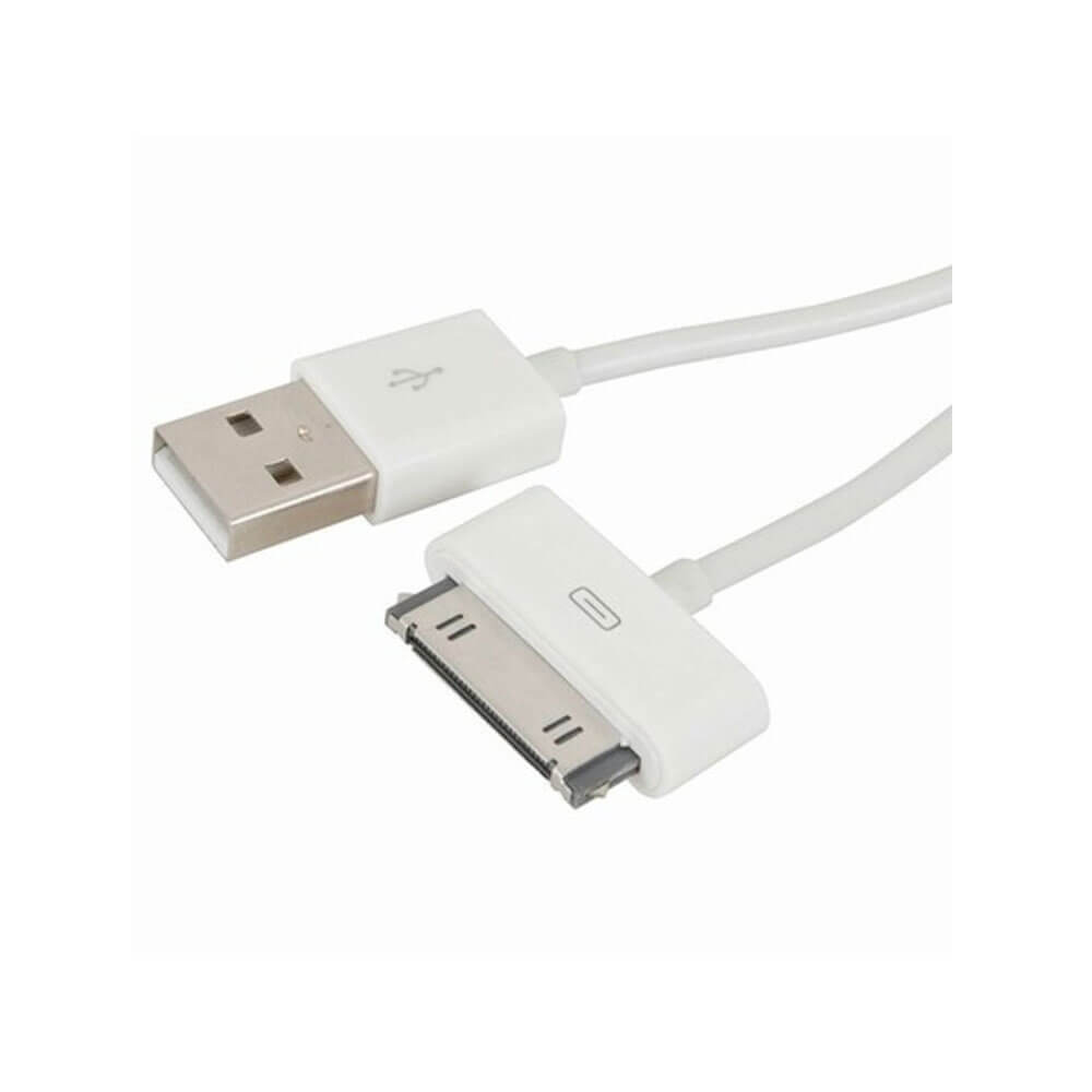 USB Type-A synkroniserings- og ladekabel for iPad/iPhone/iPod