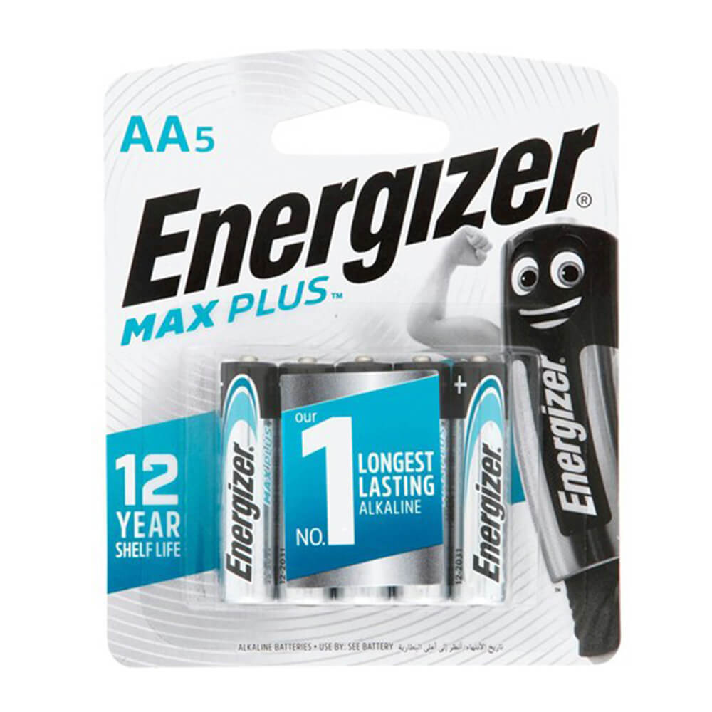 Energizer Max Plus Baterias 1.5V (5pk)