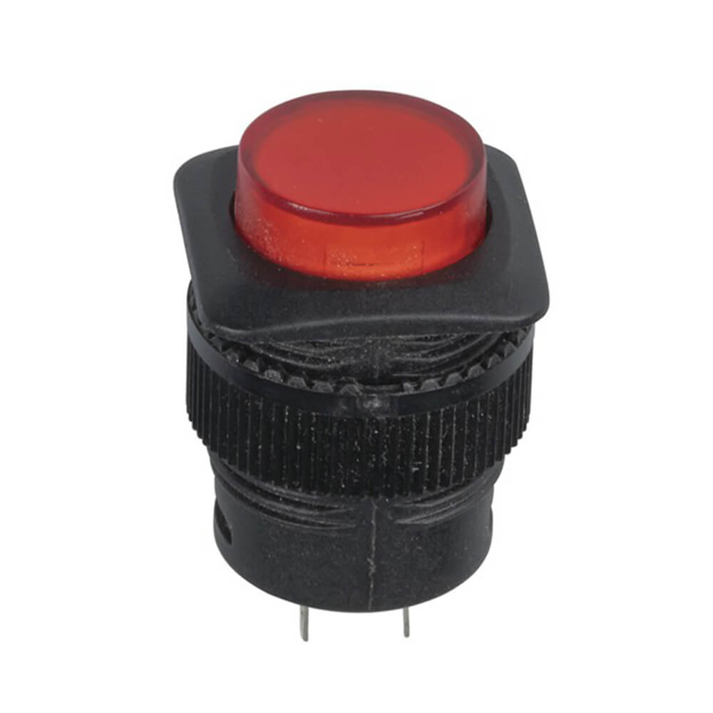 Interruptor iluminado por LED SPST (250V)