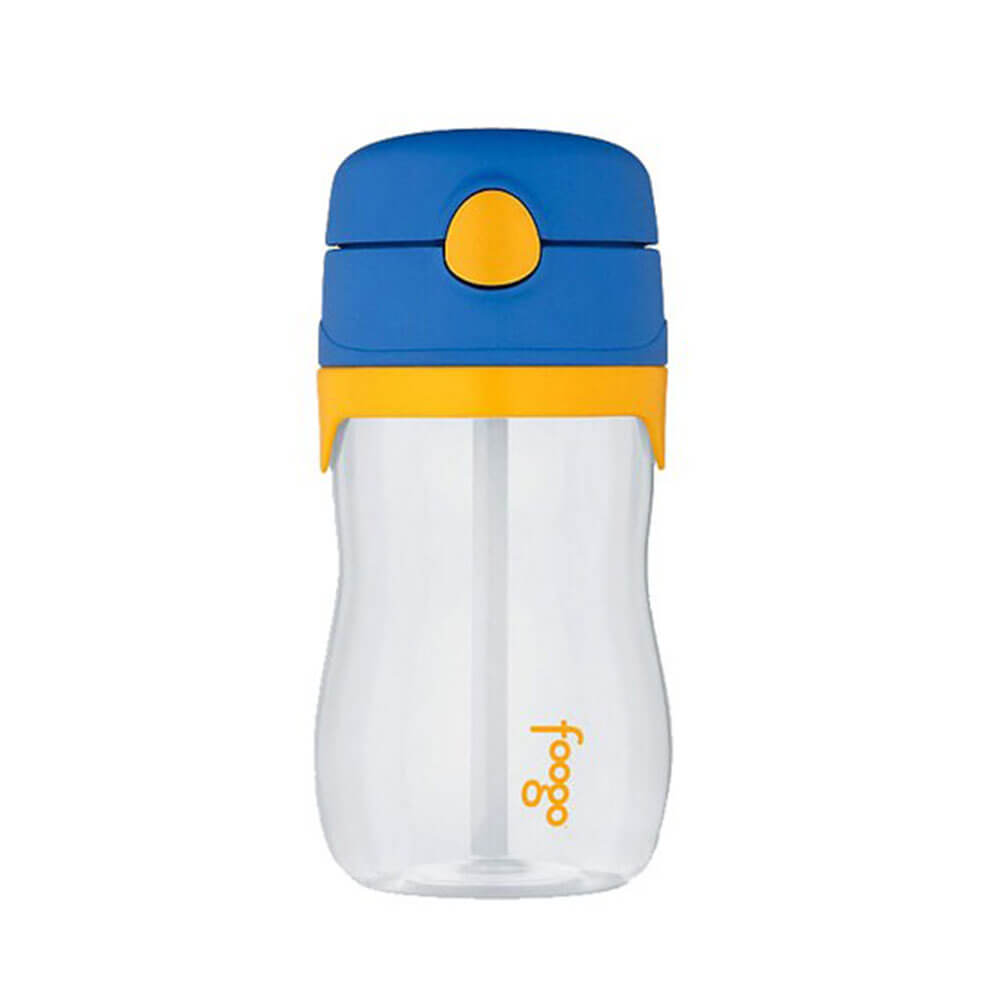 320mlのFoogo Tritan Plastic Drink Bottle w/Straw