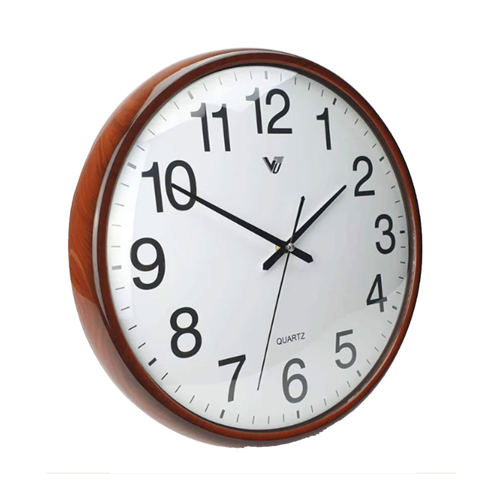 Elegante reloj de pared redondo