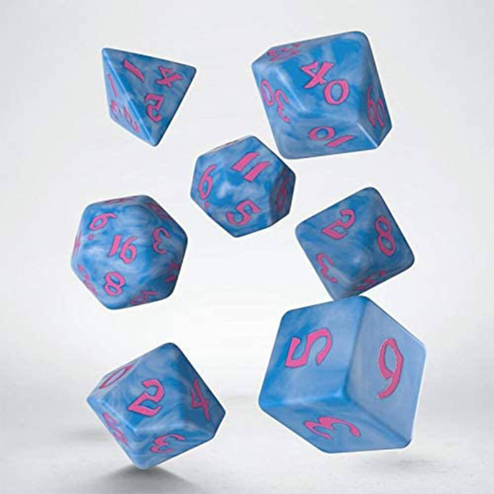 Classic Runic Dice Set (uppsättning av 7)