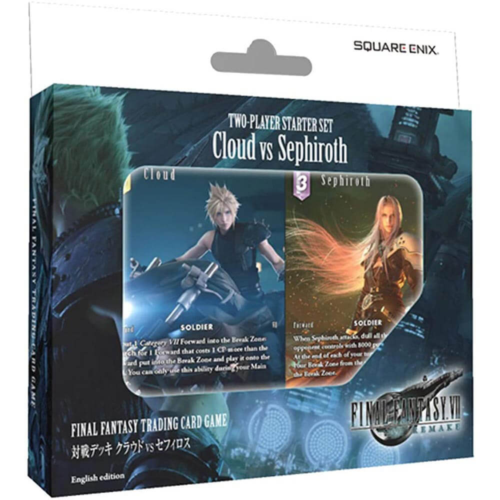 Final Fantasy TCG Versus Deck Cloud vs Sephiroth