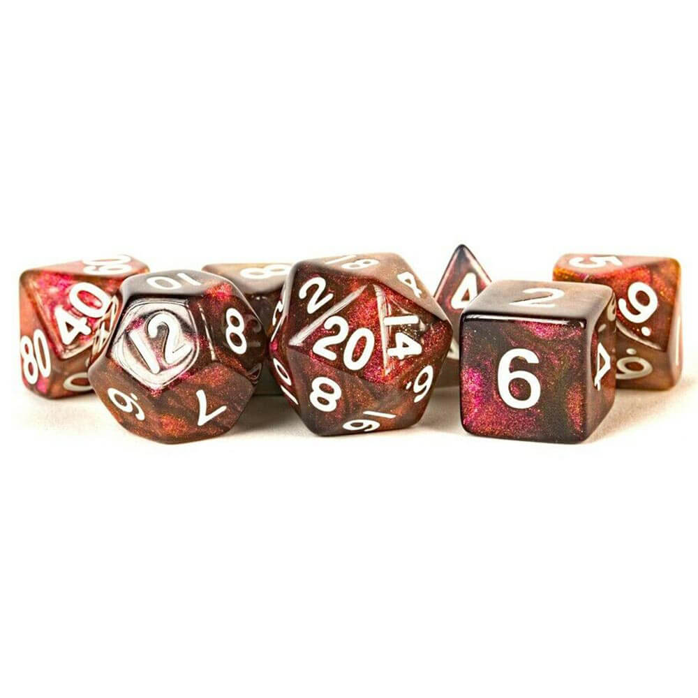 MDG Polyédral Dice Set Stardust 16 mm