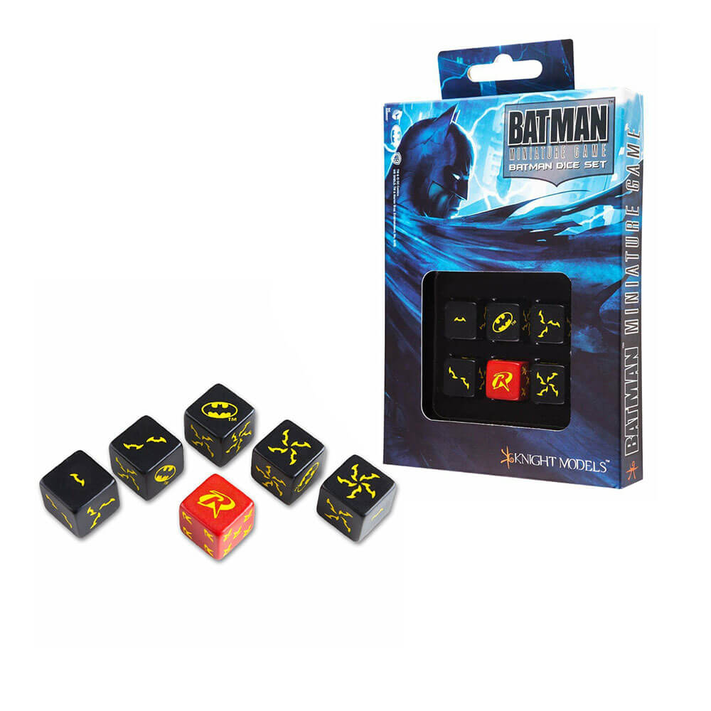 Batman Miniature Game Batman Dice Set