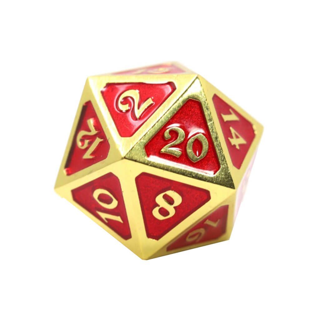 D20 Dice Metal Mythica (singolo)