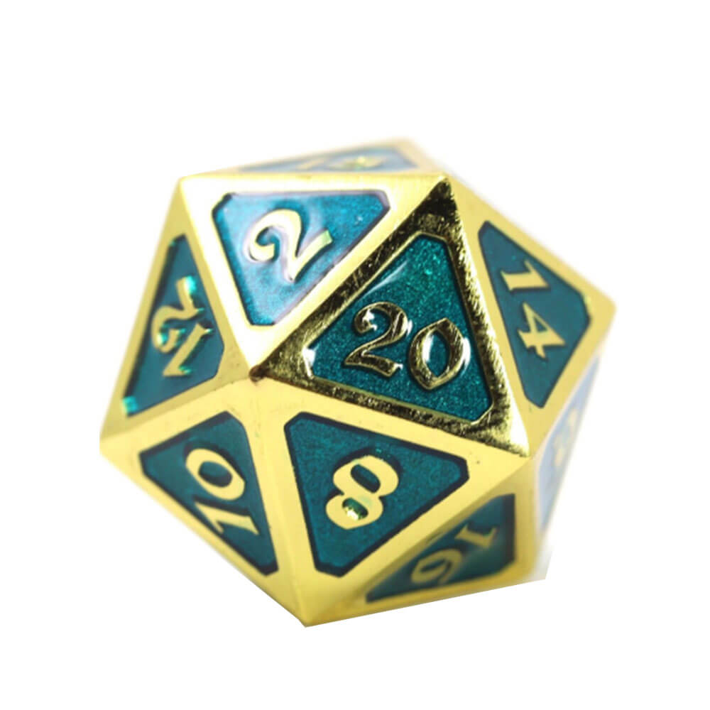 D20 Dice Metal Mythica (singolo)