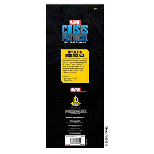 Marvel Crisis Protocol Measurement Tools Board Game