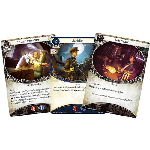 Arkham Horror The Essex County Express Mythos Pack LCG