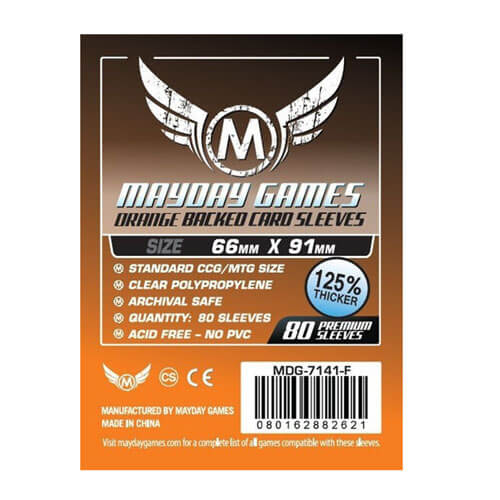 Mayday Card Game Sleeves 66x91mm