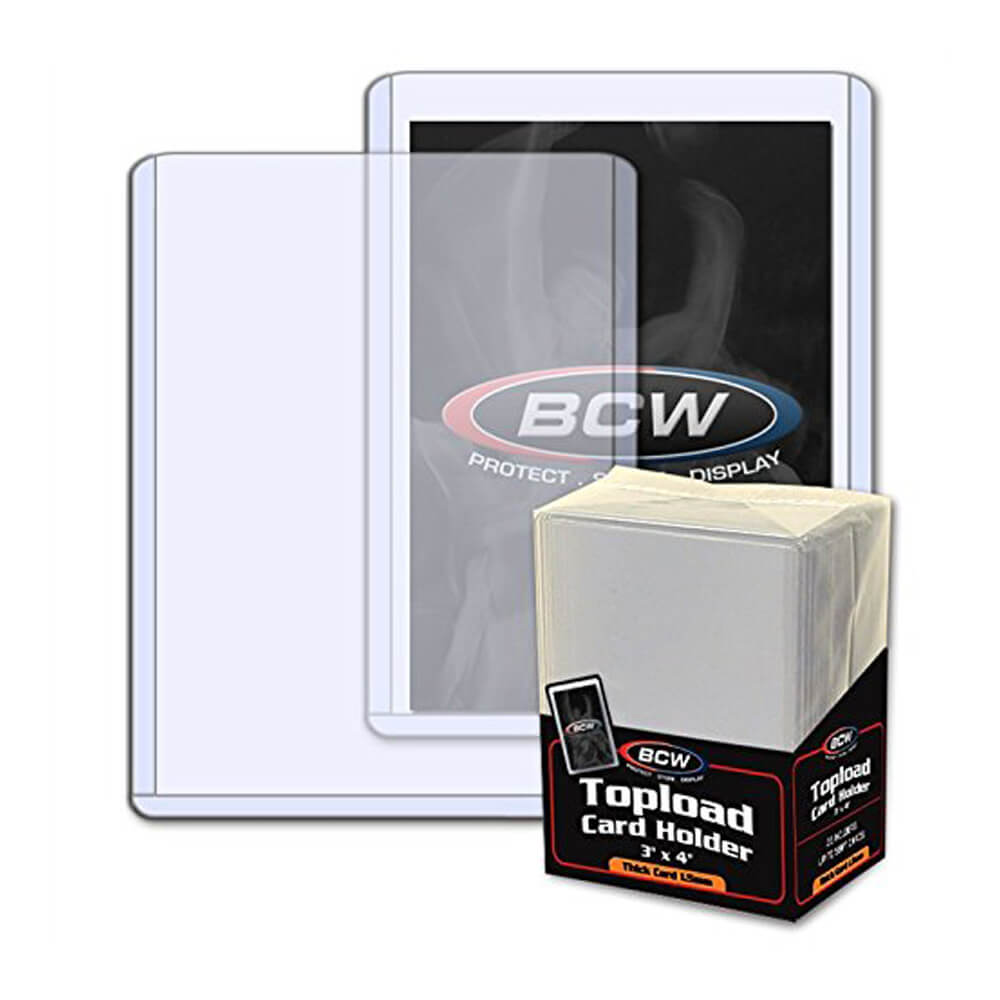 Support de carte BCW TopLoad épais (3 "x 4")