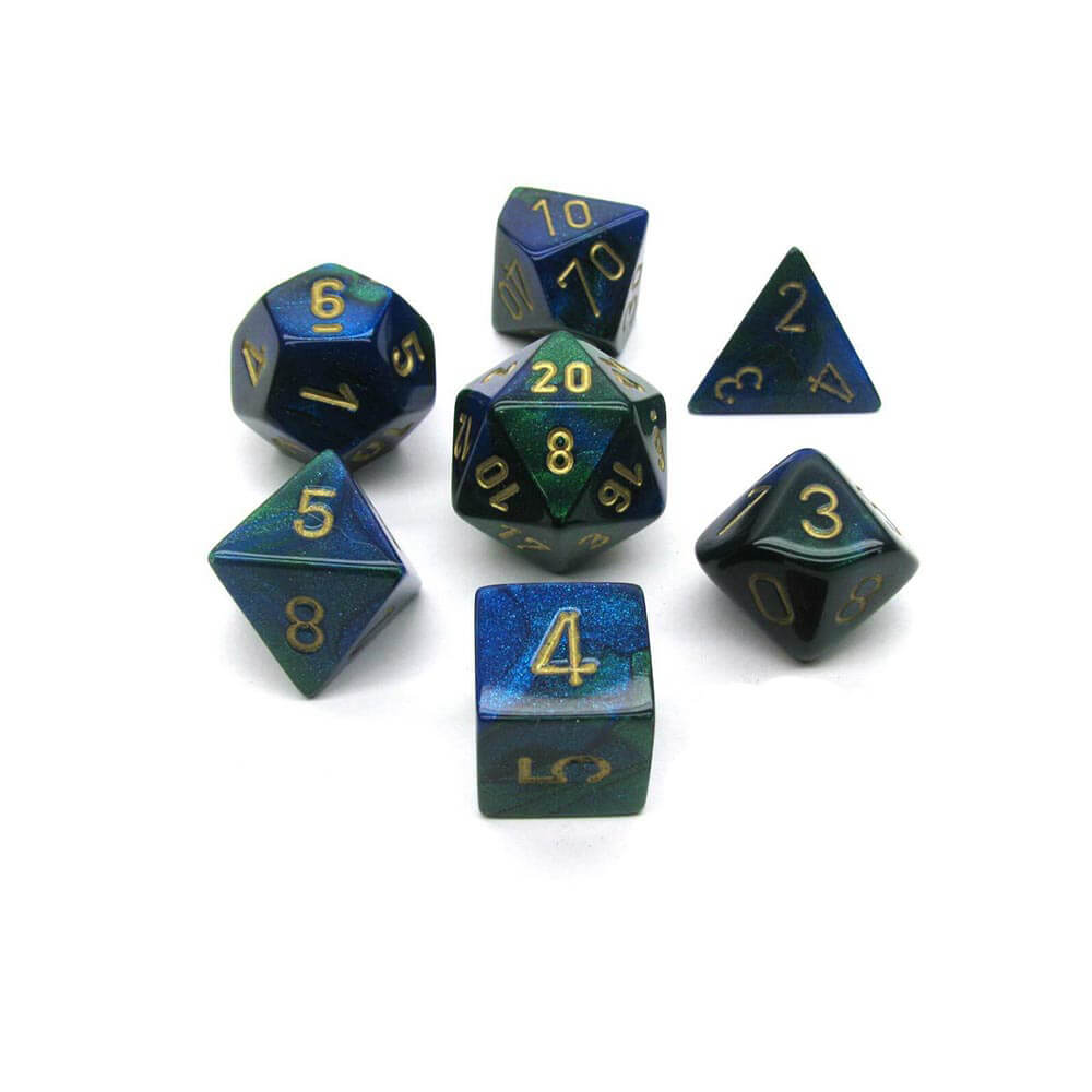 D7 Die Set Dice Gemini Poly (7 dés)