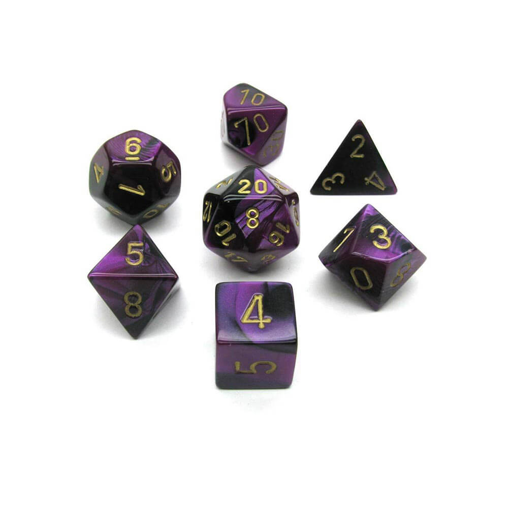 D7 Die Set Dice Gemini Poly (7 dés)