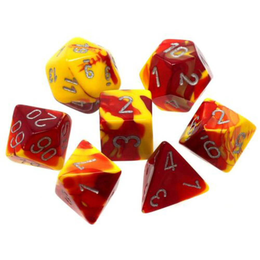 Zestaw D7 Dice Gemini Poly (7 kości)