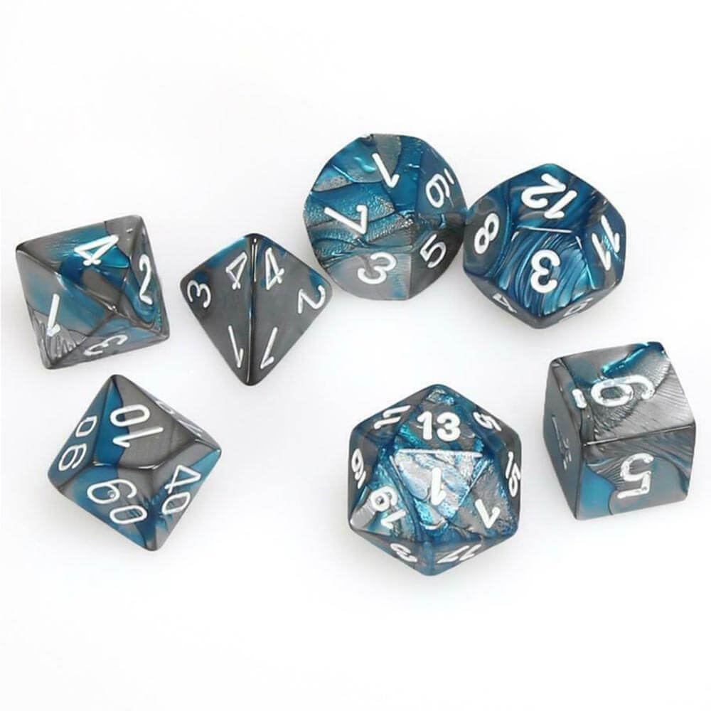 D7 Die Set Dice Gemini Poly (7 dés)