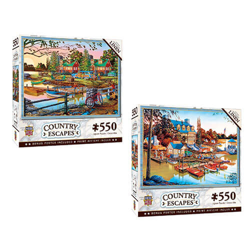 MP Country Escapes Puzzle (550 pcs)